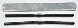 Dubro 4-40X66.68Mm Turnbuckles W/ Wrench 2Pcs - Dbr2156 1