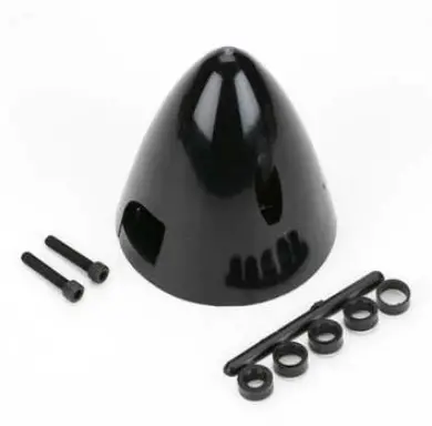 Dubro 44.5Mm Spinner 2-Blade Black 1Pc - Dbr267 1