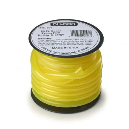 Dubro 5/32In (4Mm) Id Tygon Petrol/ Diesel Fuel Tube 25Ft - Dbr898 1