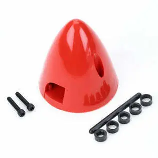 Dubro 50.8Mm Spinner 2-Blade Red 1Pc - Dbr274 1