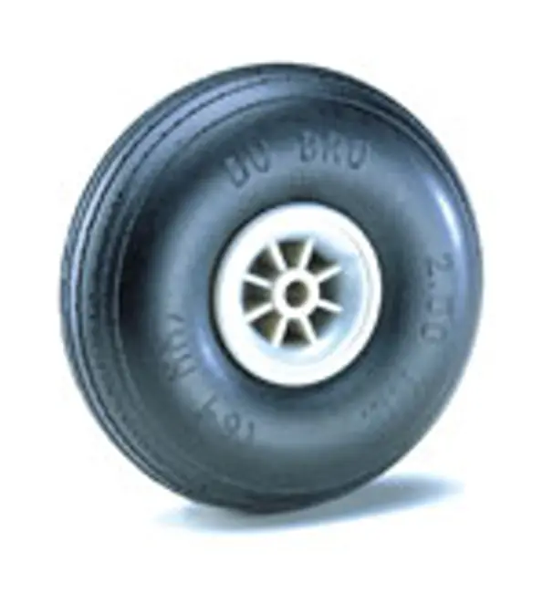 Dubro 51Mm Treaded Light Weight Wheels 2Pcs - Dbr200tl 1