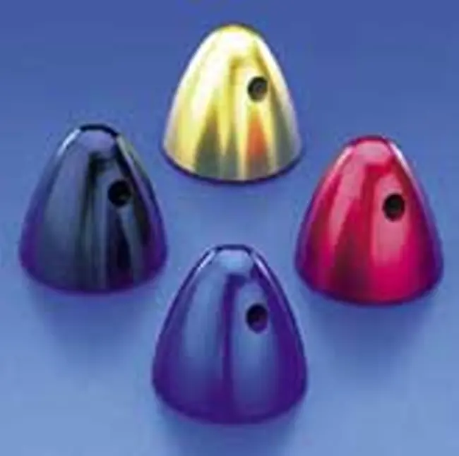 Dubro 6Mm X 1 Blue Aluminium Spinner/ Prop Nut 1Pc - Dbr750 1