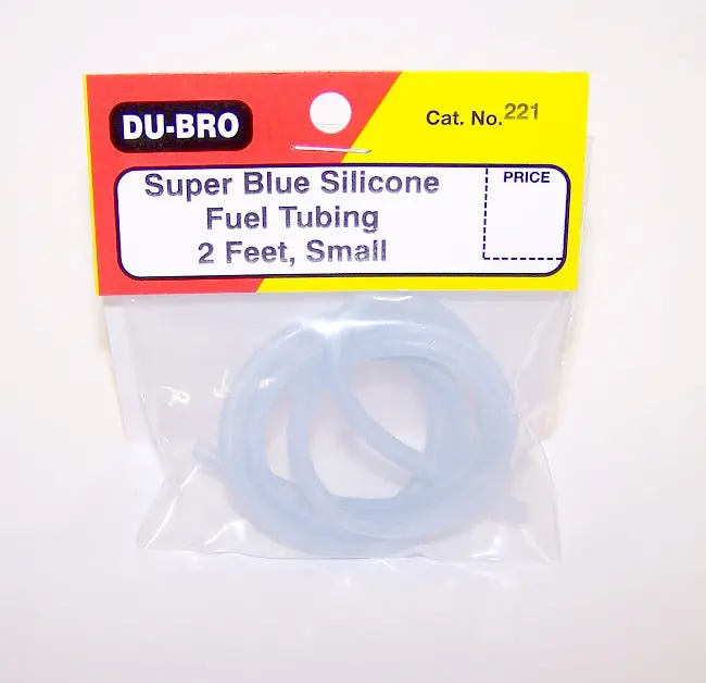 Dubro Blue Silicone Fuel Tube 1.5Idx3.57Odmm 2Ft - Dbr221 1