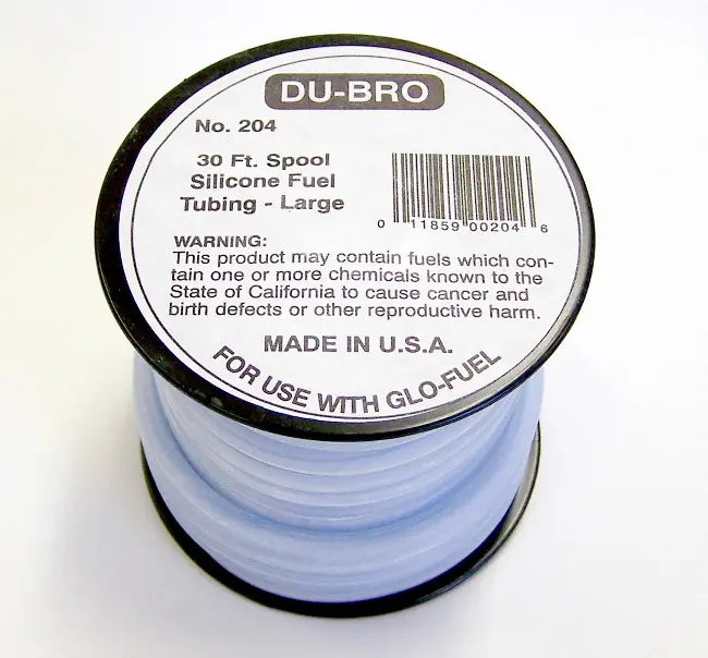Dubro Blue Silicone Fuel Tube 3Idx6.35Odmm 30Ft - Dbr204 1