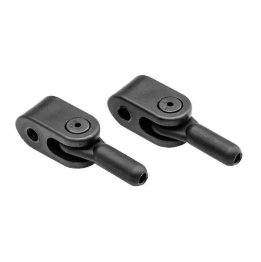Dubro Heavy Duty Clevis W/ 4-40 Ball Link 2Pcs - Dbr3366 1
