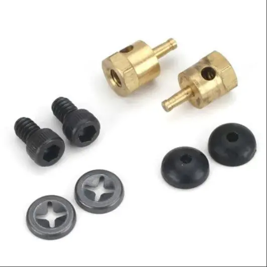 Dubro Kwik Grip E-Z Connector W/ Snap-On Fastener 2Pcs - Dbr608 1