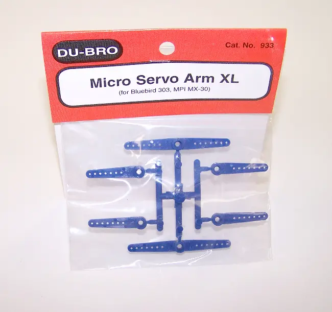 Dubro Micro Servo Horns Xl Suit Bluebird/ Mpi 6Pcs - Dbr933 1