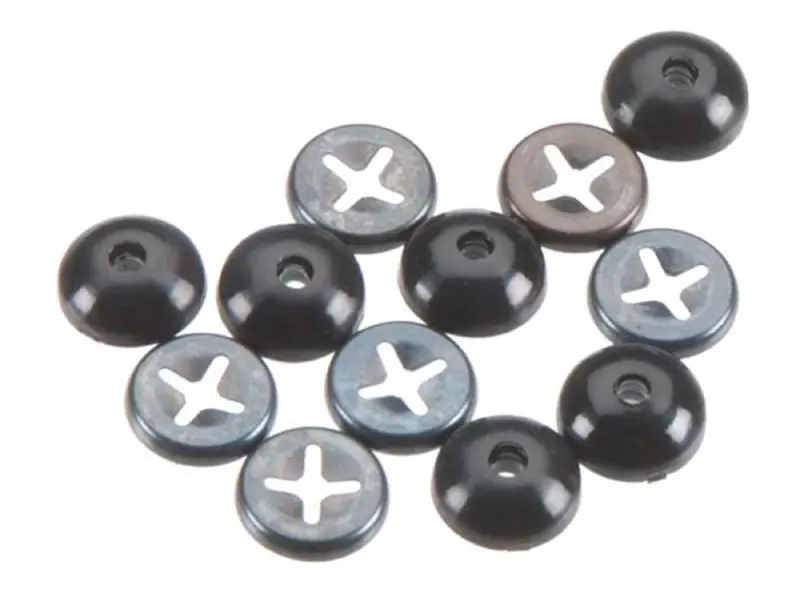 Dubro Replacement E/Z Connectors Metal & Plastic Washers 6Pcs/Ea - Dbr3358 1