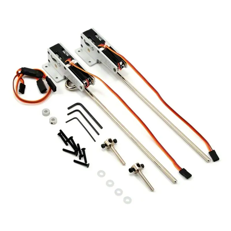 E-Flite 60-120 Main Electric Retracts 85 Deg Strut Ready - Eflg510 1