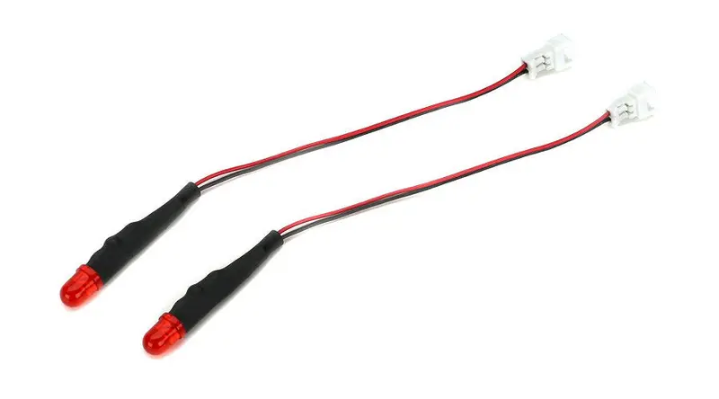 E-Flite Red Solid Leds Suit Universal Light Kit 2Pcs - Efla601 1
