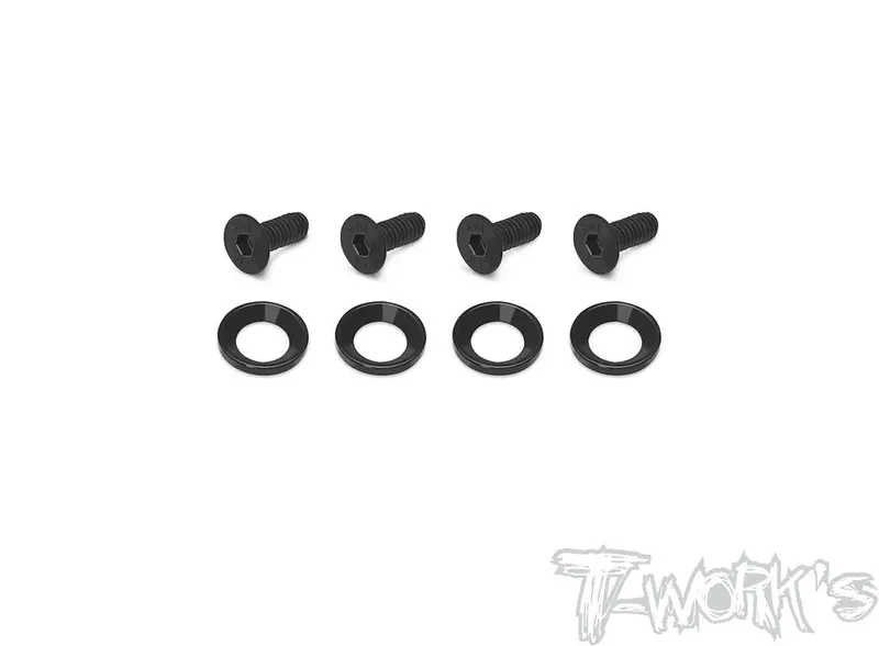 Engine Mount Washer & Screw Set For Rc8b3.2 / Mbx8r 1