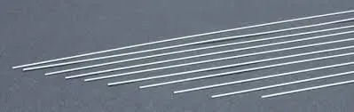 Evergreen 1.0X4.8X350mm Styrene Strip White 10Pcs - Eg148 1