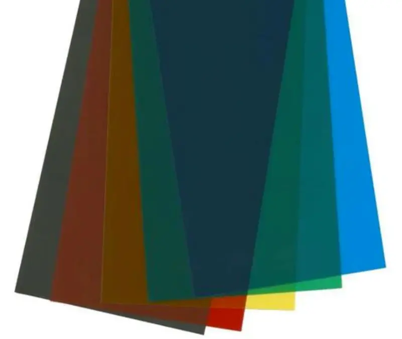 Evergreen .25X150x300mm Red/ Blue/ Green/ Yellow/ Black Styrene Sheet 1Pc/Ea - Eg9905 1