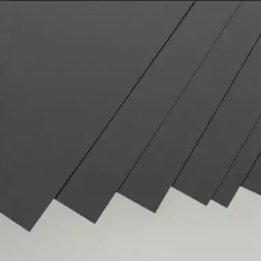 Evergreen .25X80x210mm Black Styrene Sheet 8Pcs - Eg9111 1