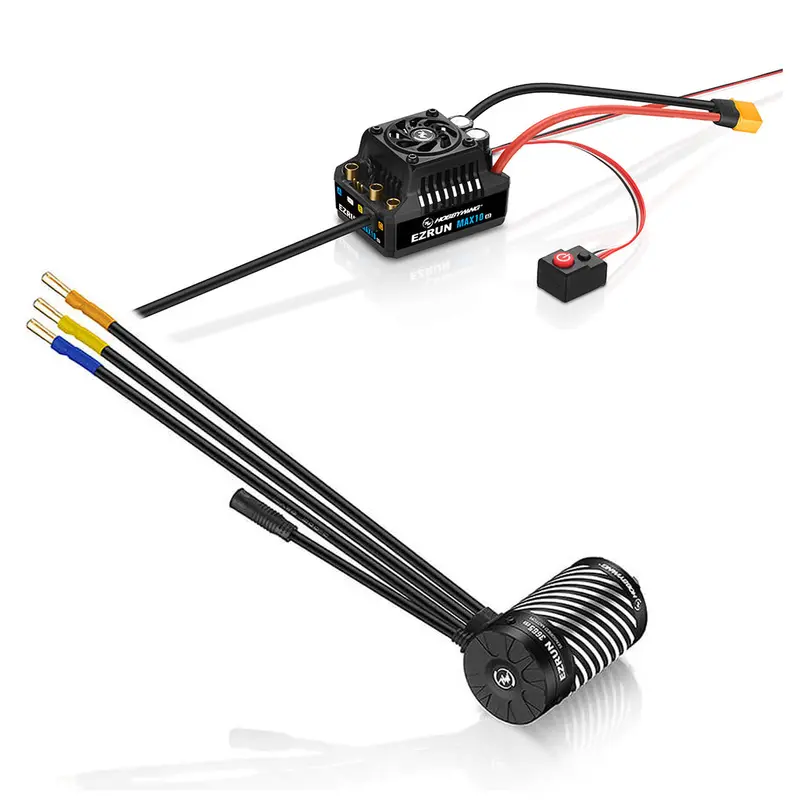 Ezrun Max10 G2 140A Esc & 3652Sd 4000Kv G3 Motor - Combo 1