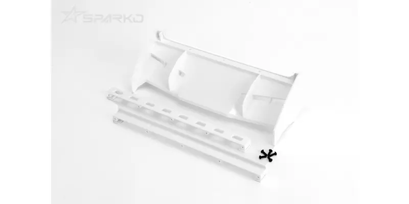 F8 1/8 Buggy Wing - White 1