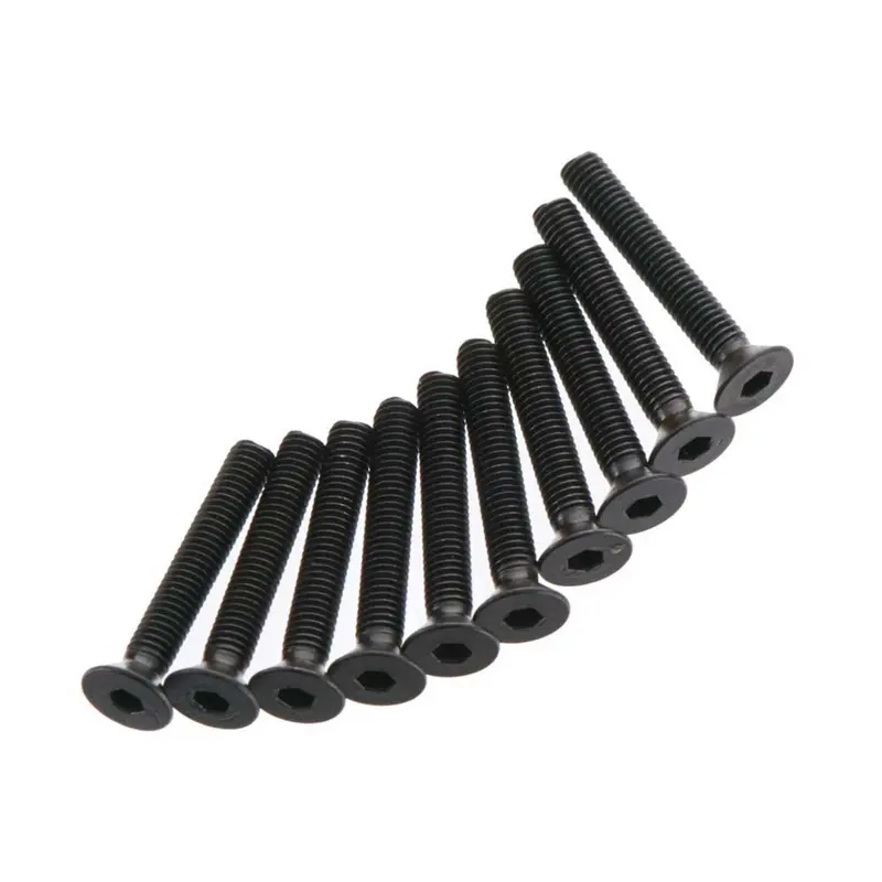 Flat Head Screw 3X20mm - Pack Of 10 * 1