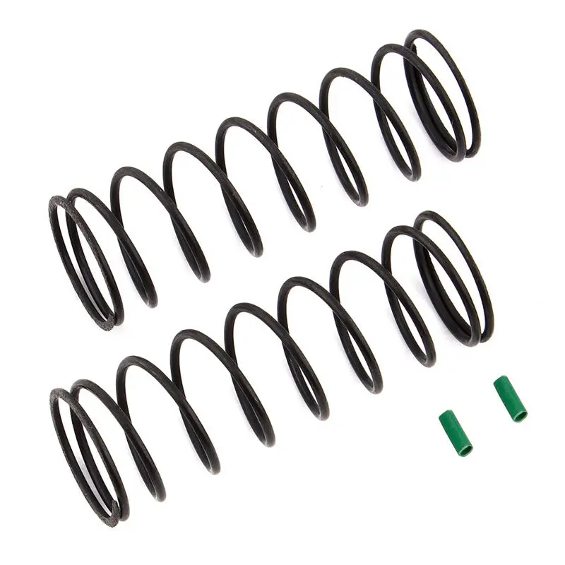 Front Shock Springs V2 Green 9.5T 1