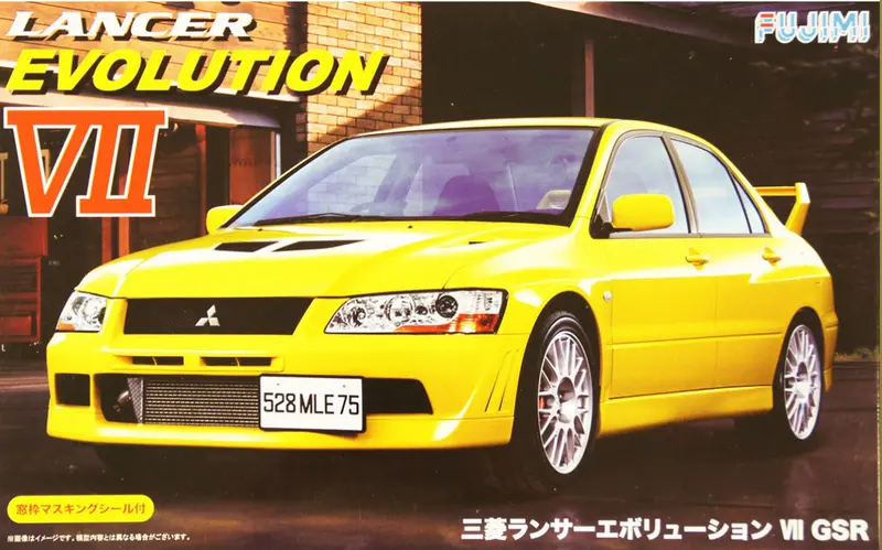 Fujimi Mitsubishi Lancer Evolution Vii Gsr 1:24 - Fuj03920 1