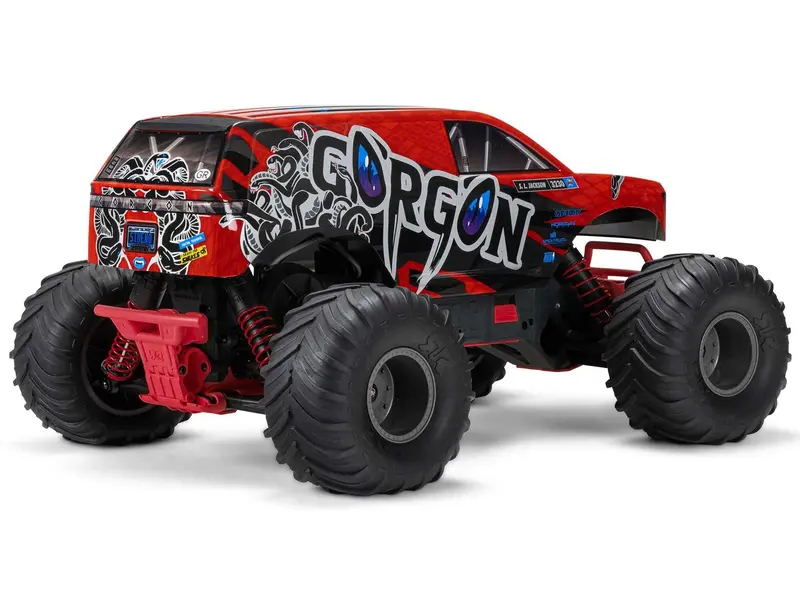 Gorgon 2Wd Mt 1/10Th Rtr With Battery/Charger - Red * 2