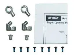Gv Cage Frame Stopper Set Blue Aluminium Suit Cage - Sem1671bl 1