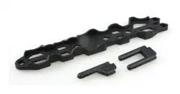 Hbx Battery Strap & Posts Suit Rocket - Hbx-6588-P005 1