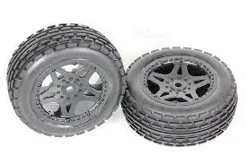 Hbx Front Wheel & Tyre Suit Vortex - Hbx-12036 1