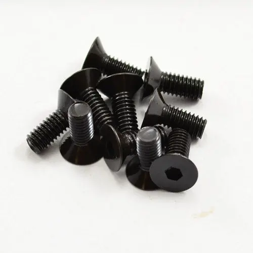 Hobao 4X10mm Hex Drive Countersunk Screws 10Pcs - Hb-31410 1