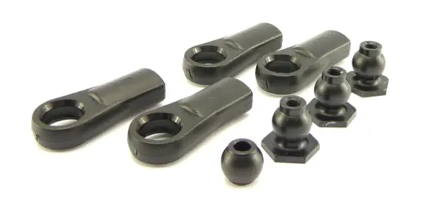 Hobao Chassis Stiffener Ball End Set Suit Hyper-7 - Hb-87072 1