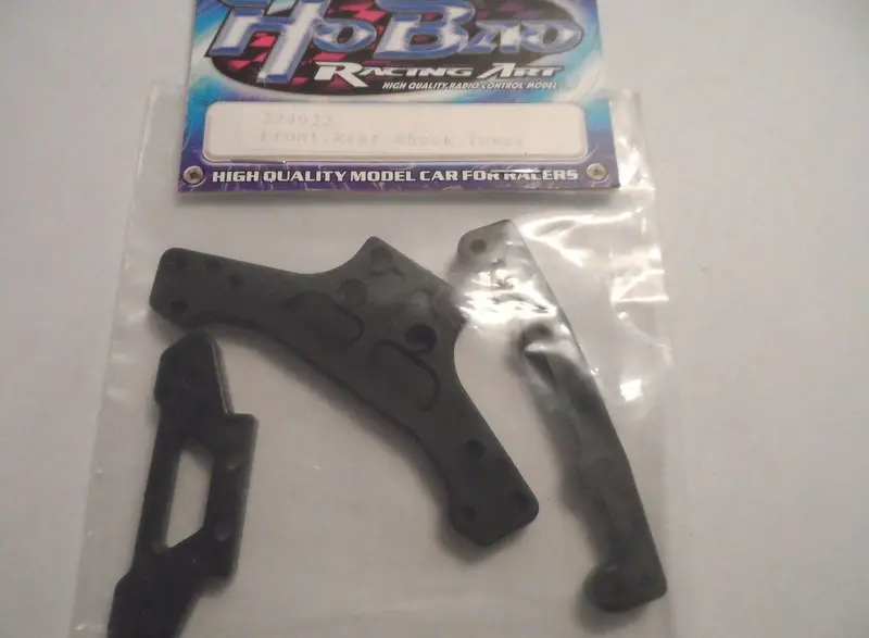 Hobao Fr & Rr Shock Towers Hyper 10 - Hb-224022 1