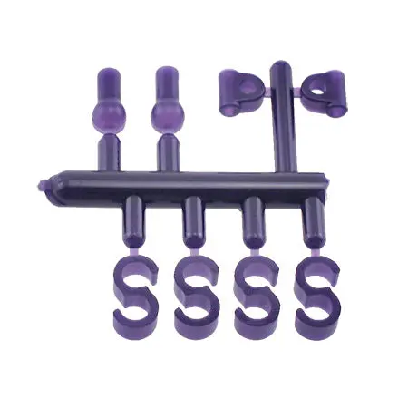 Hobao Fuel Tube Clip And Carby Link Ball End Parts Tree - Hb-224042 1