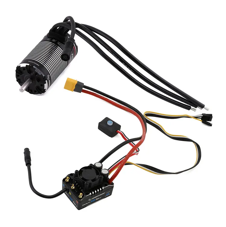 Hobbywing Xerun 3300Kv Axe550 R2 Sensored Brushless Crawler Motor & Axe+ R3 135A Esc Combo - Hw38020389 1