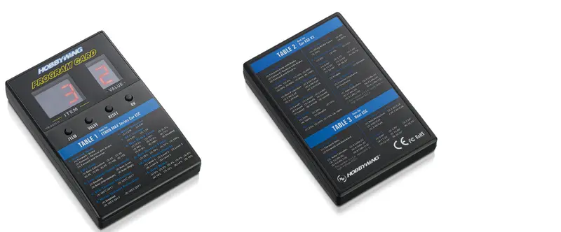 Hobbywing Xerun/ Ezrun/ Quicrun Esc Program Card - Hw30501003 1