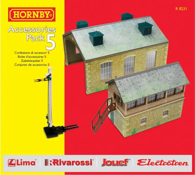 Hornby Trakmat Accessory Pack No.5 Building - R8231 1