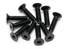Hpi 4X15mm Hex Drive Countersunk Screws 10Pcs - Hpi-94531 1