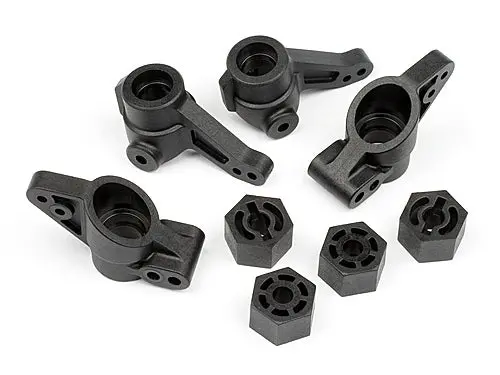 Hpi Spindle/ Rear Hub Carrier Set Suit Bullet/ Wr8 - Hpi-101208 1