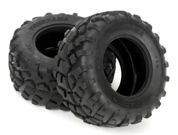 Hpi Yokohama Geolandar Tyres S-Compound Suit Savage Xs 2Pcs - Hpi-4456 1