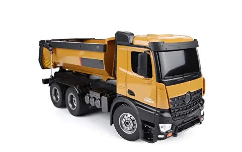 Huina 1:14 Dump Truck With Sound, 2.4Ghz Radio, Battery And Usb Charger - Sfmhn1573 1