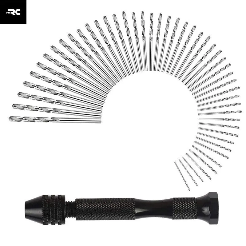 Imrc Precision Hand Drill Set 49Pcs Twist Drill Bits - Im121 1