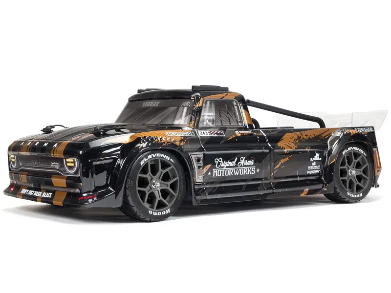 Infraction 1/8Th 4X4 3S Blx All-Road Street Bash Resto-Mod Truck - Bronze * 1