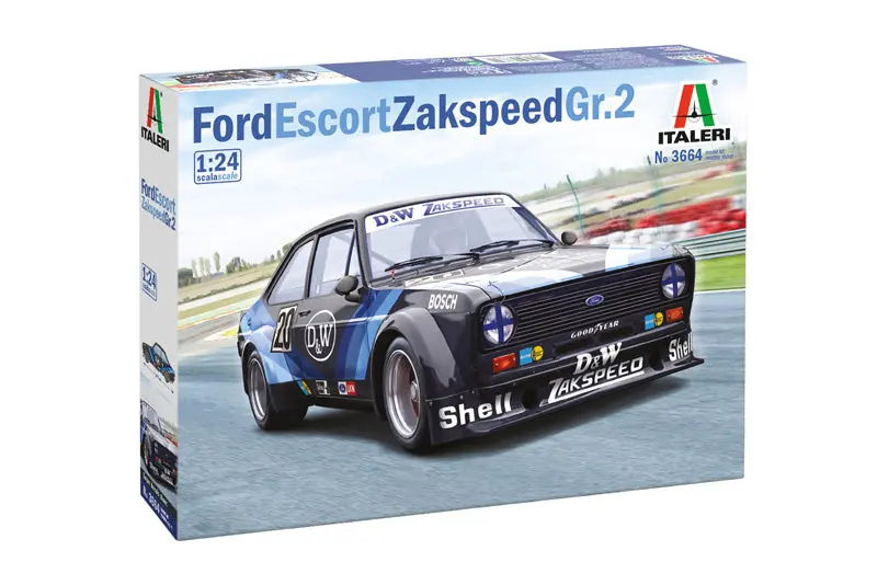 Italeri Ford Escort Zakspeed Gr.2 1:24 - 3664S 1