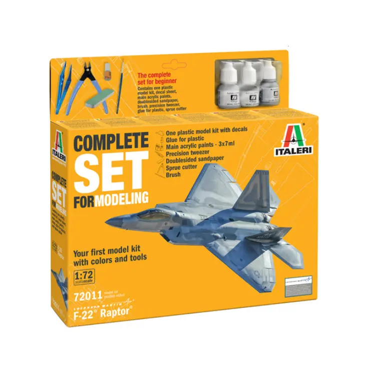 Italeri Lockheed Martin F-22 Raptor Starter Set 1:72 - 72011 1