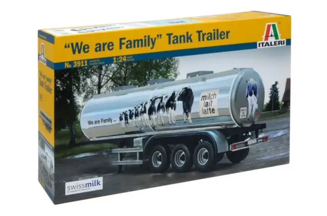 Italeri Tanker Trailer - We Are Family 1:24 - 3911S 1