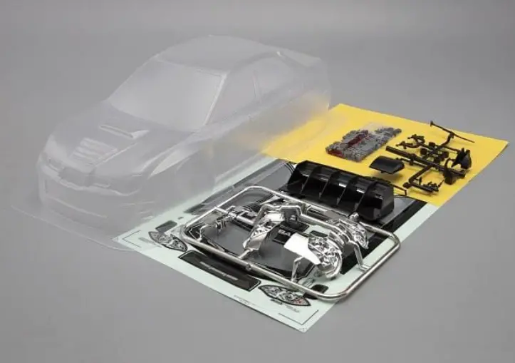 Killerbody Subaru Impreza Wrc 2007 Clear Body Shell 195Mmw X 257Mmwb - Kb48761 1