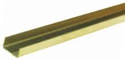 K+S 3/16Inx300mm Brass Channel 1Pc - Ks9886 1