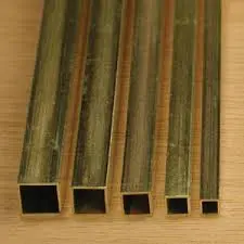 K+S 5/32Inx300mm Brass Square Tube 1Pc - Ks8152 1