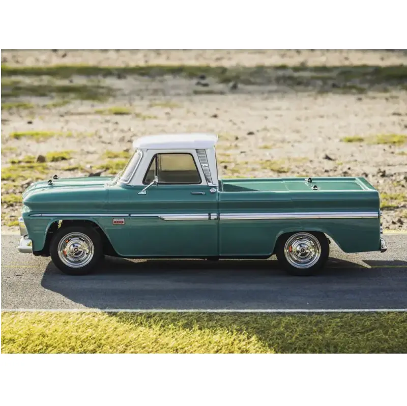 Kyosho 1966 Chevrolet C10 Fleetside Pickup Light Green 1:10 Fazer 4Wd Mk2 With Syncro 2.4Ghz Radio And Brushed Motor Driveline Fz02l - Kyo-34435T1 2