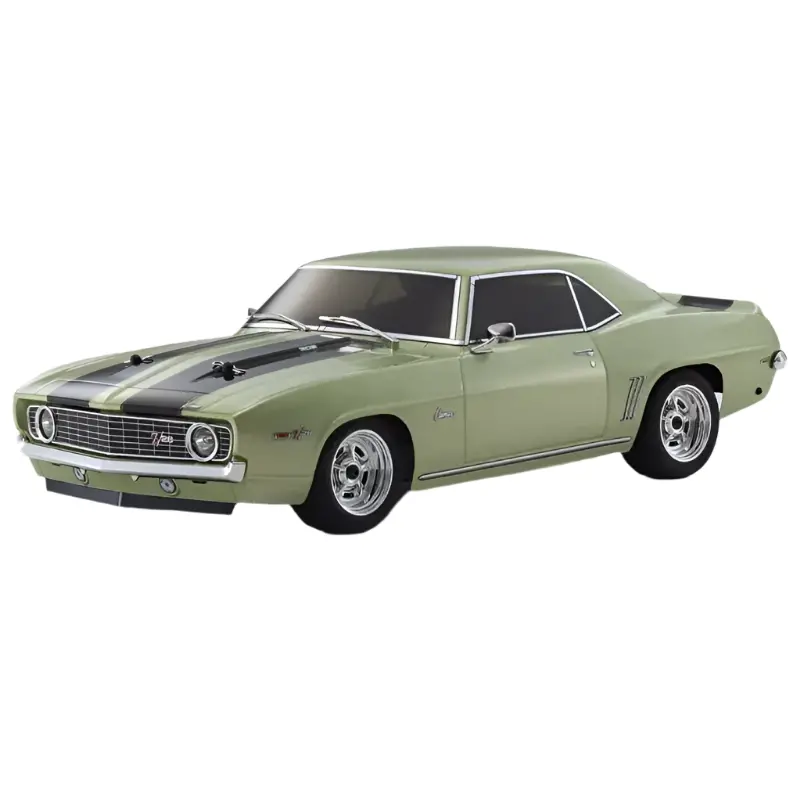 Kyosho 1969 Chevy Camaro Z/28 Frost Green 1:10 Fazer 4Wd Mk2 W/ Syncro 2.4Ghz Radio & Brushed Motor Fz02 - Kyo-34418T2 1