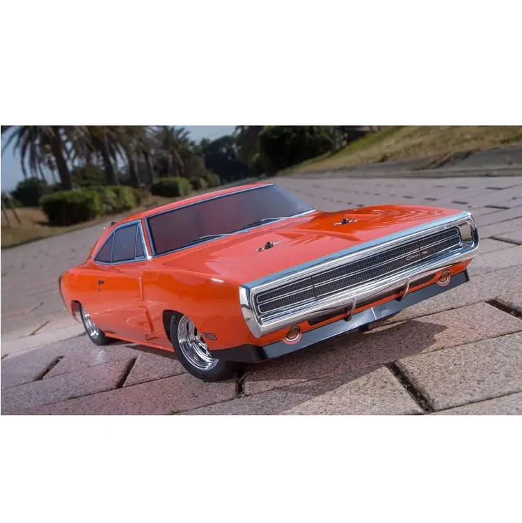 Kyosho 1970 Dodge Charger Hemi Orange 1:10 Fazer 4Wd Mk2 W/ Syncro 2.4Ghz Radio & Brushed Motor Fz02l - Kyo-34417T1 2