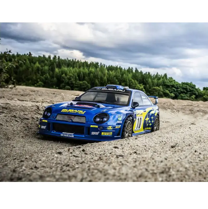Kyosho 2002 Subaru Impreza 1:10 Fazer 4Wd Mk2 Rally With Syncro 2.4Ghz Radio And Brushed Motor Driveline Fz02 - Kyo-34481T1 2